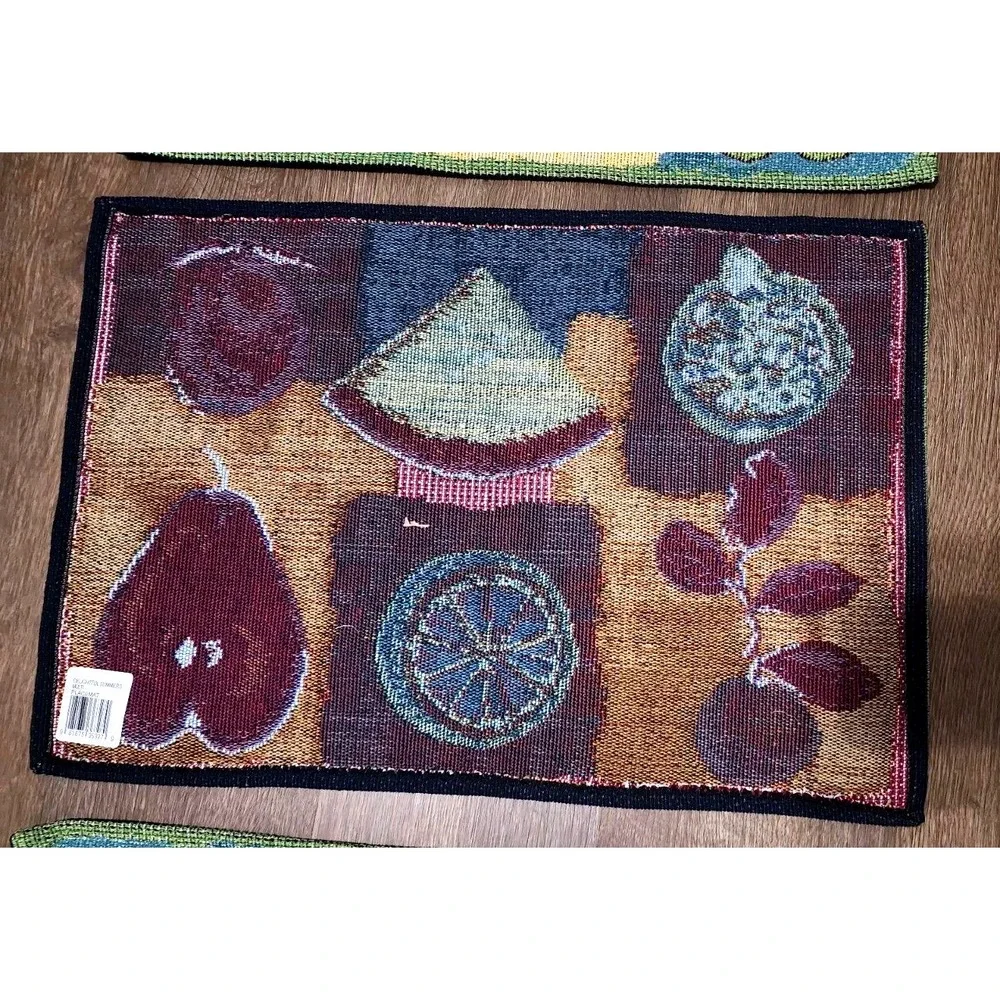 Delightful Fruits Table‎ Mat Placement Set Of 6